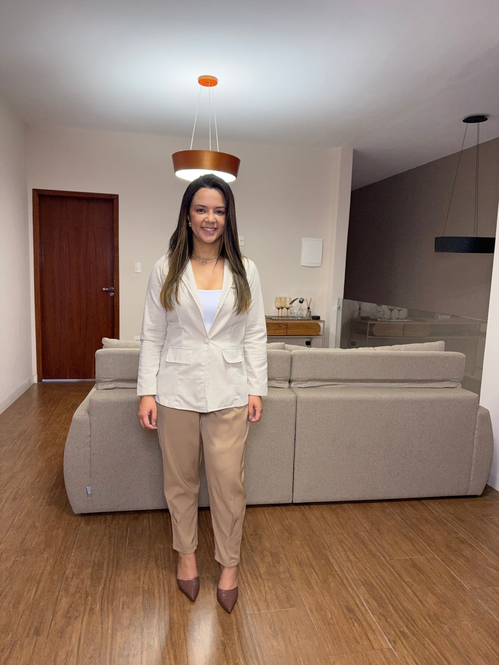 CALÇA ESTEFANY EM ALFAIATARIA