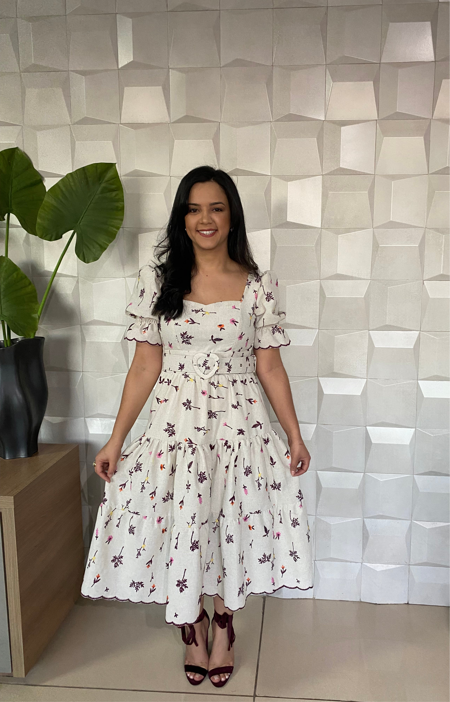 VESTIDO SANTANA FOLHAS