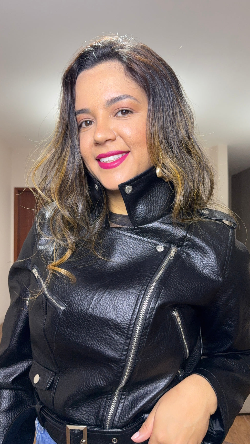 JAQUETA COURO CAROLLA