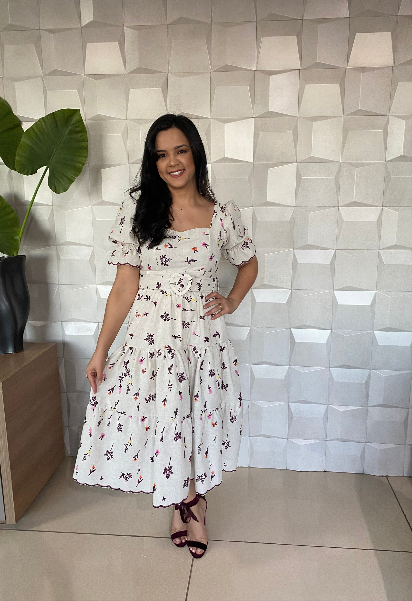 VESTIDO SANTANA FOLHAS