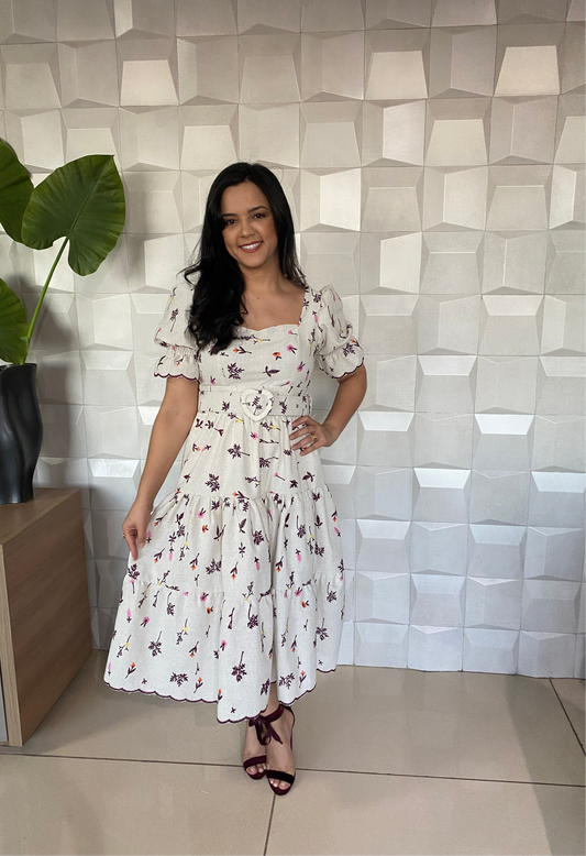 VESTIDO SANTANA FOLHAS