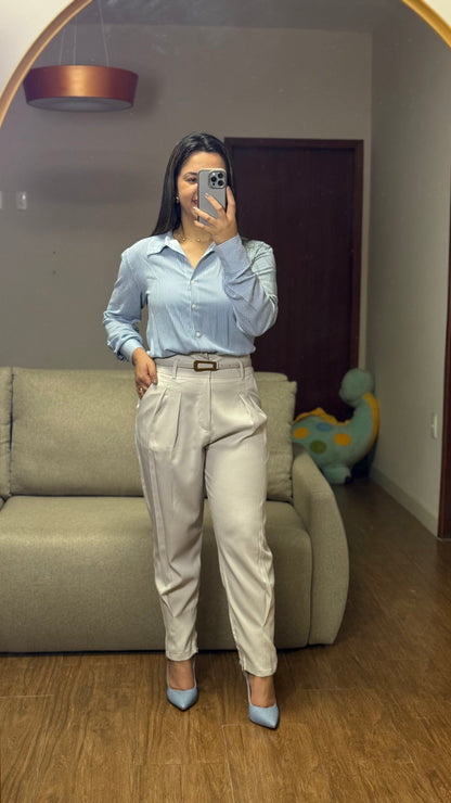 CALÇA ESTEFANY EM ALFAIATARIA