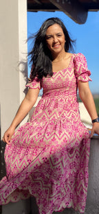 VESTIDO LAVÍNIA ROSA