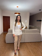 CALÇA ESTEFANY EM ALFAIATARIA