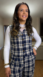 CONJUNTO JU | PANTALONA COM COLETE