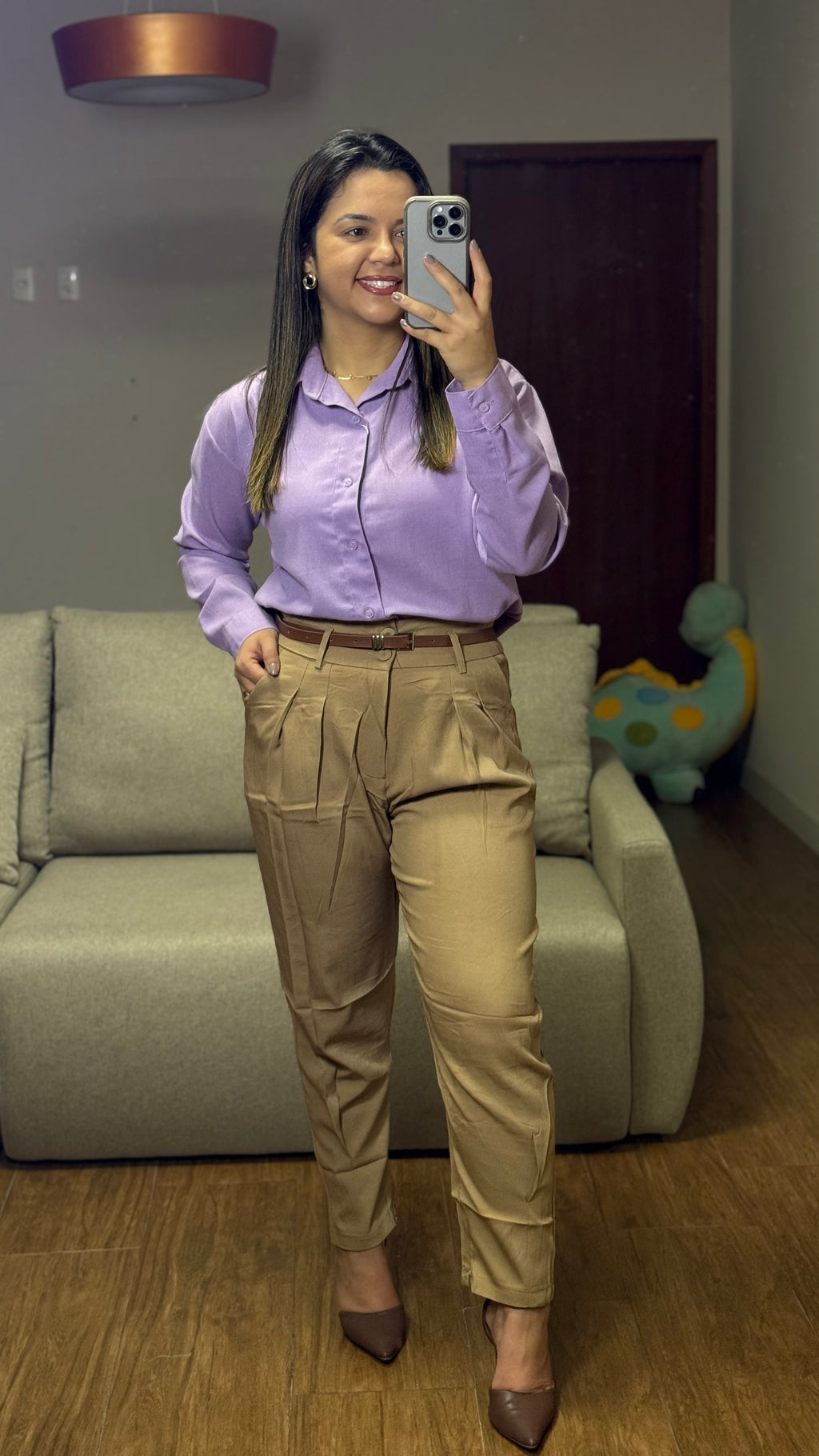 CAMISA ESTER EM LINHO