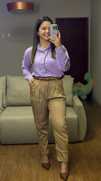 CAMISA ESTER EM LINHO