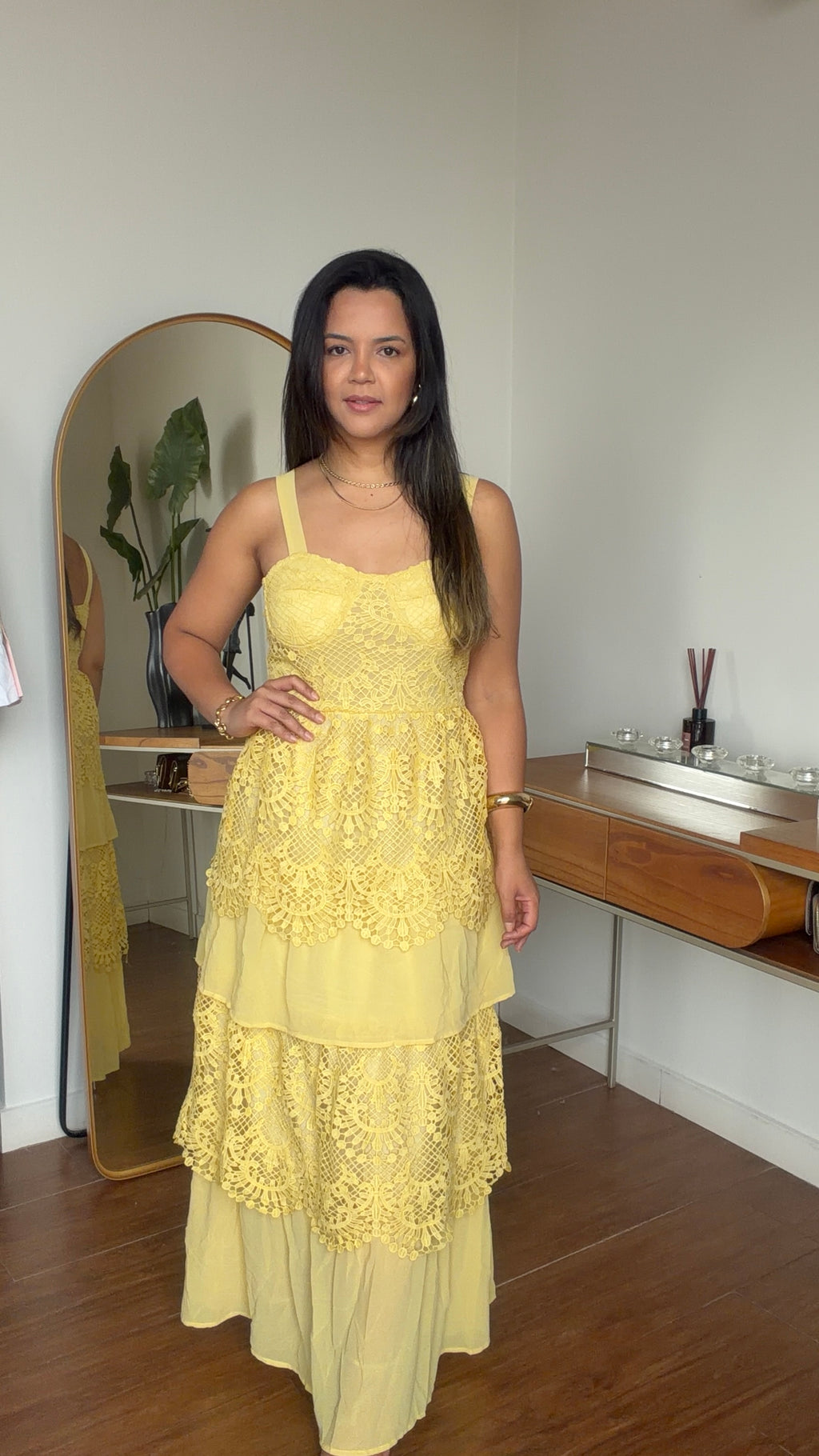 VESTIDO PATHY AMARELO