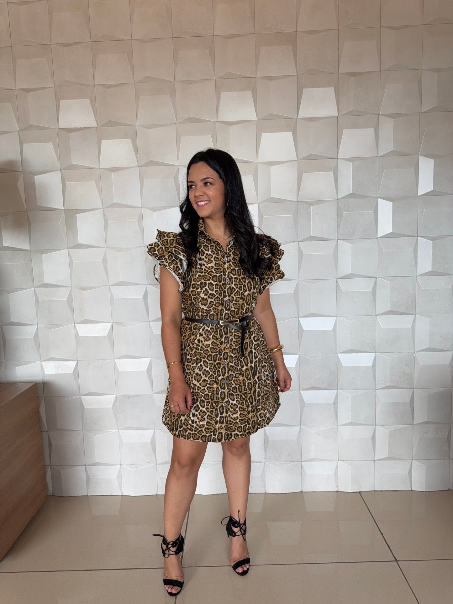 VESTIDO ONÇA