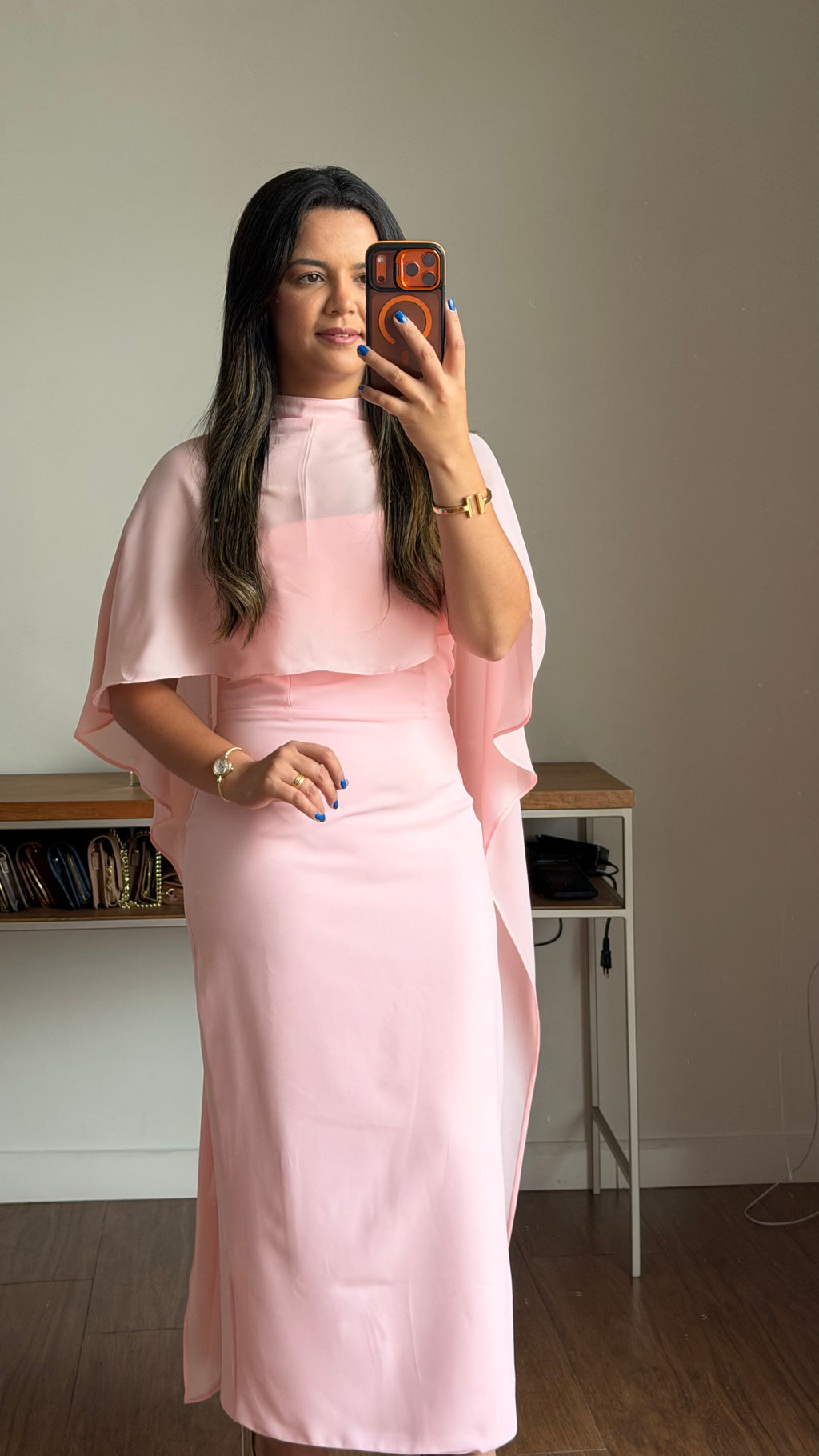 VESTIDO CAPA AMÉLIA ROSÊ