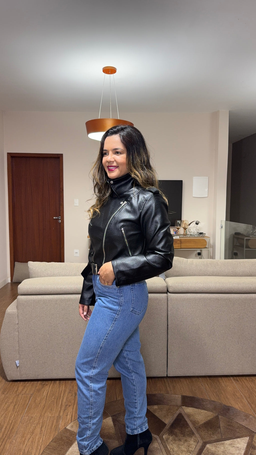JAQUETA COURO CAROLLA