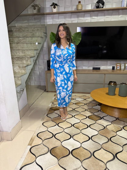 VESTIDO FABIA AZUL