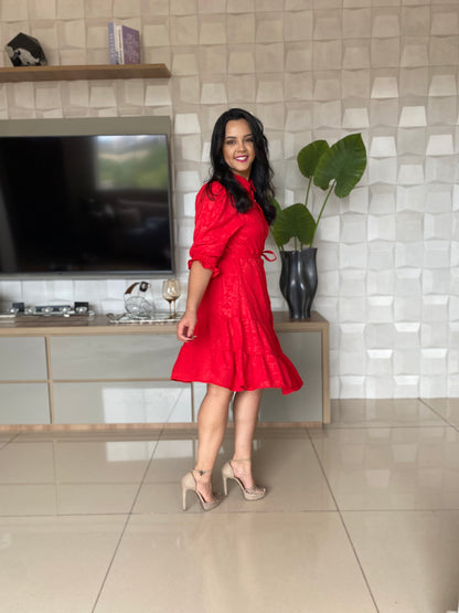 VESTIDO NATALY VERMELHO