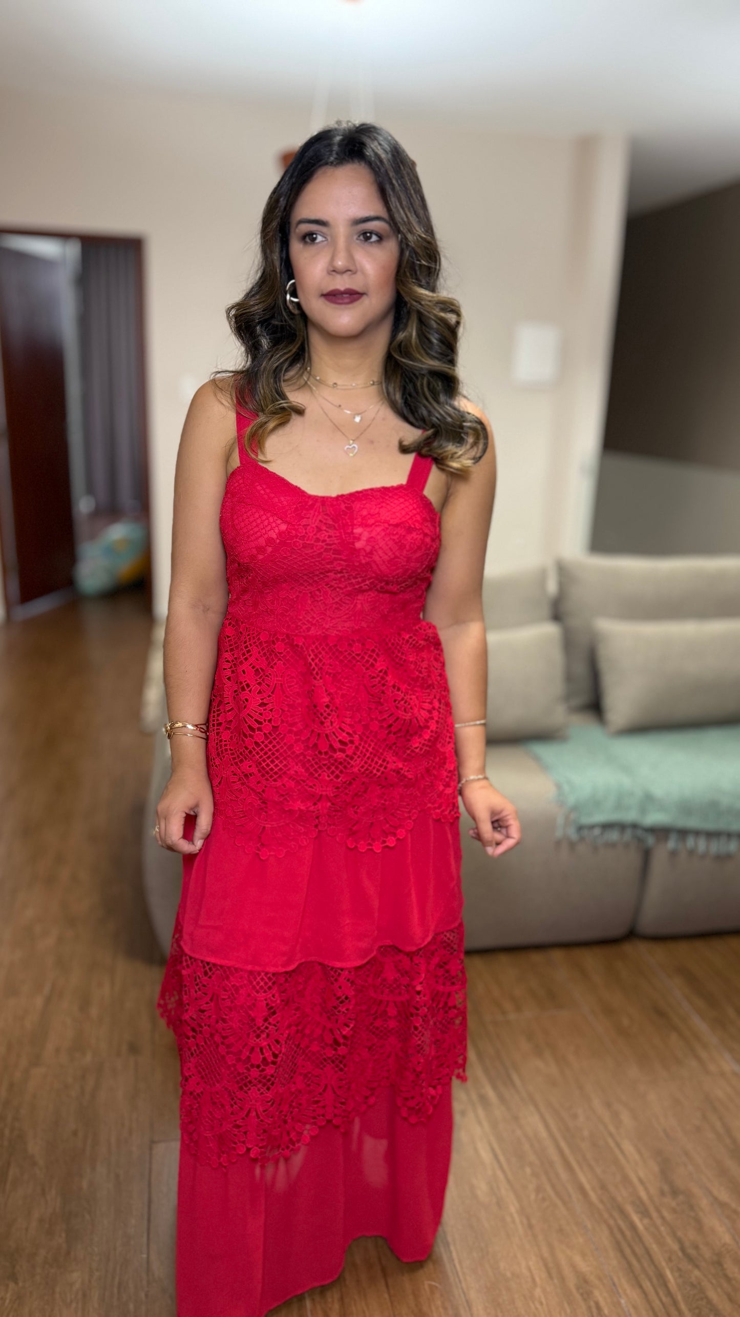 VESTIDO PATHY VERMELHO