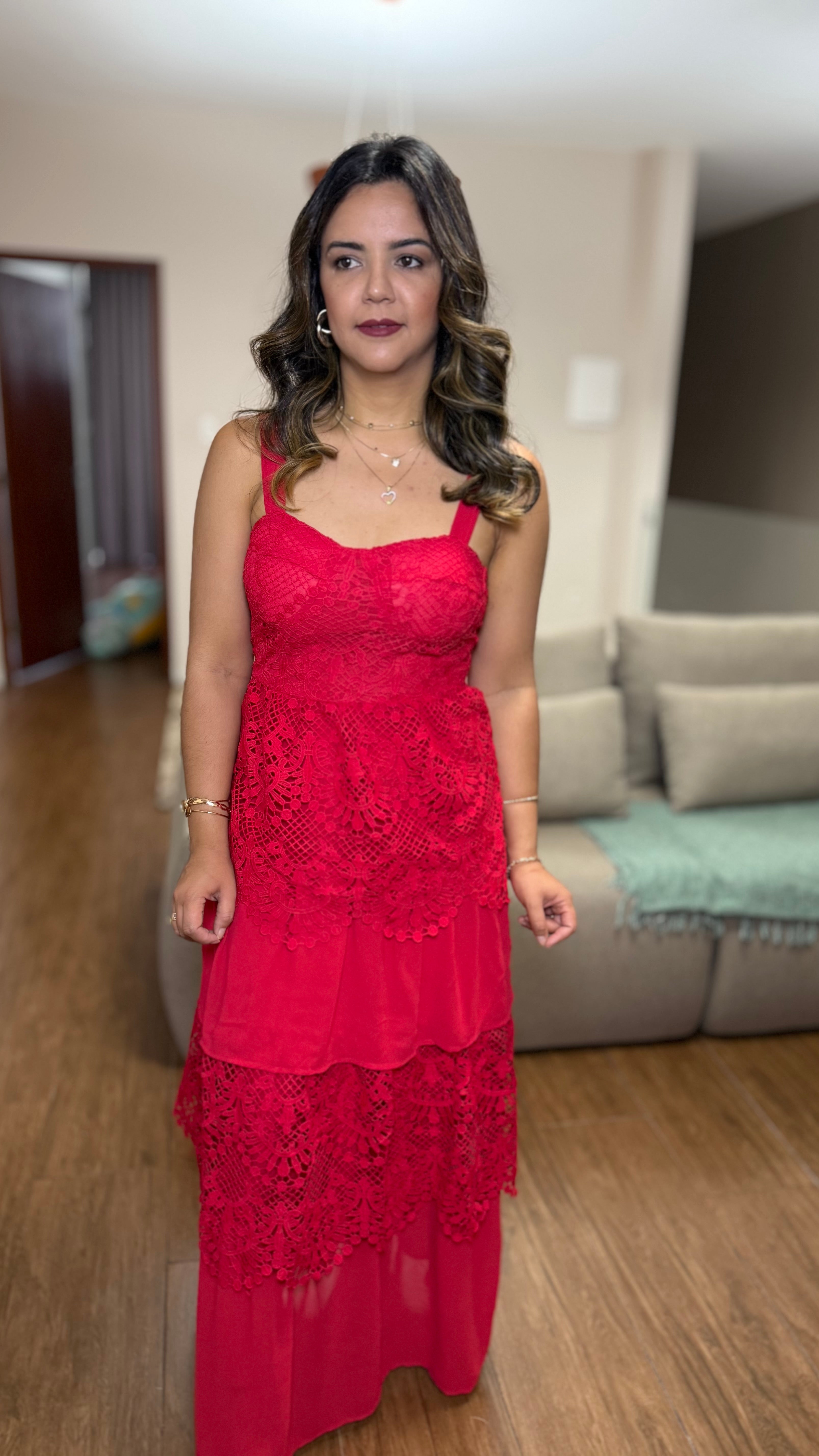 VESTIDO PATHY VERMELHO