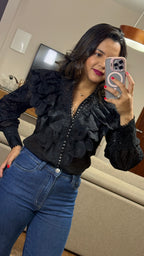 CAMISA CARINA EM GUIPIR