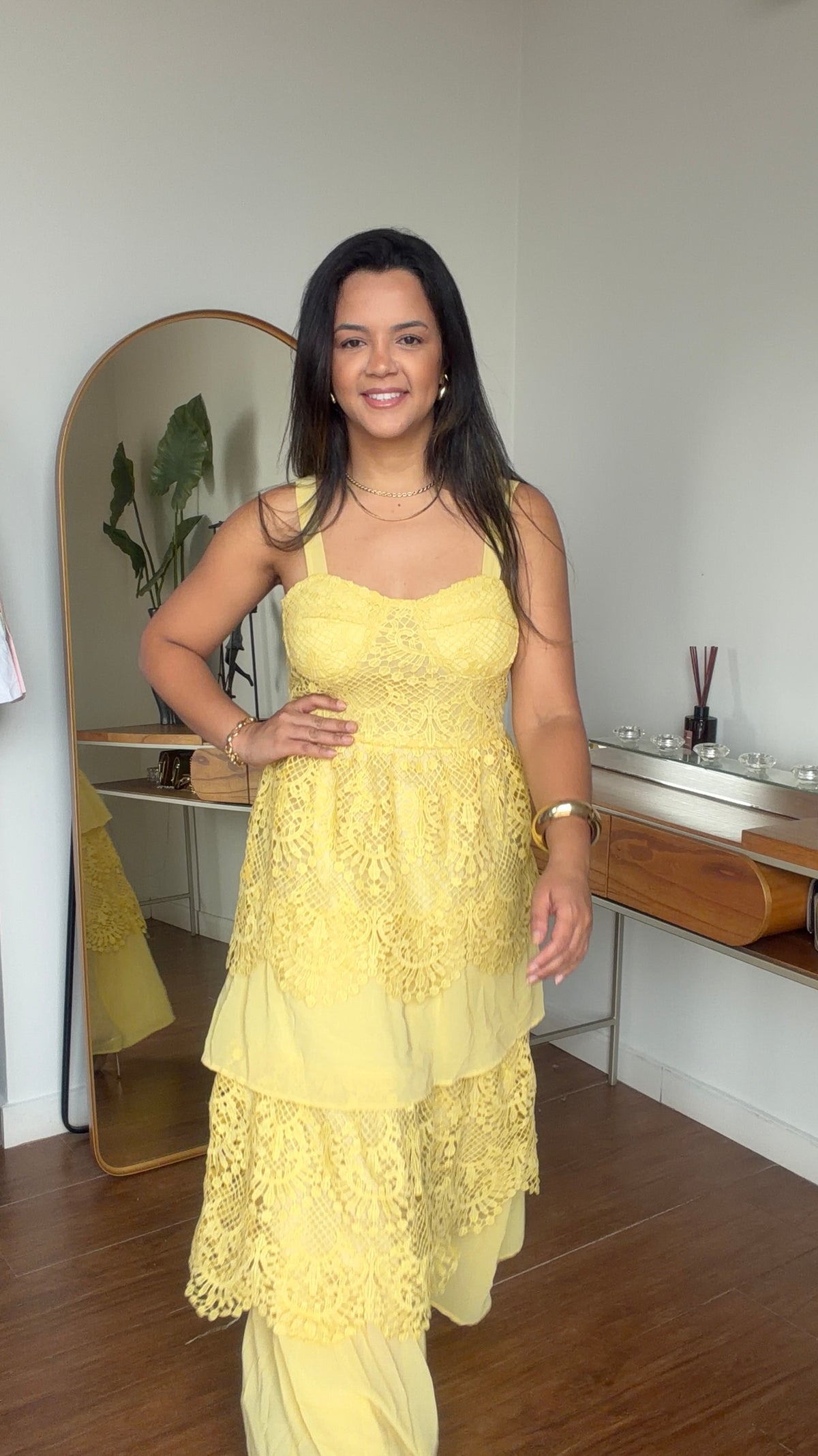 VESTIDO PATHY AMARELO