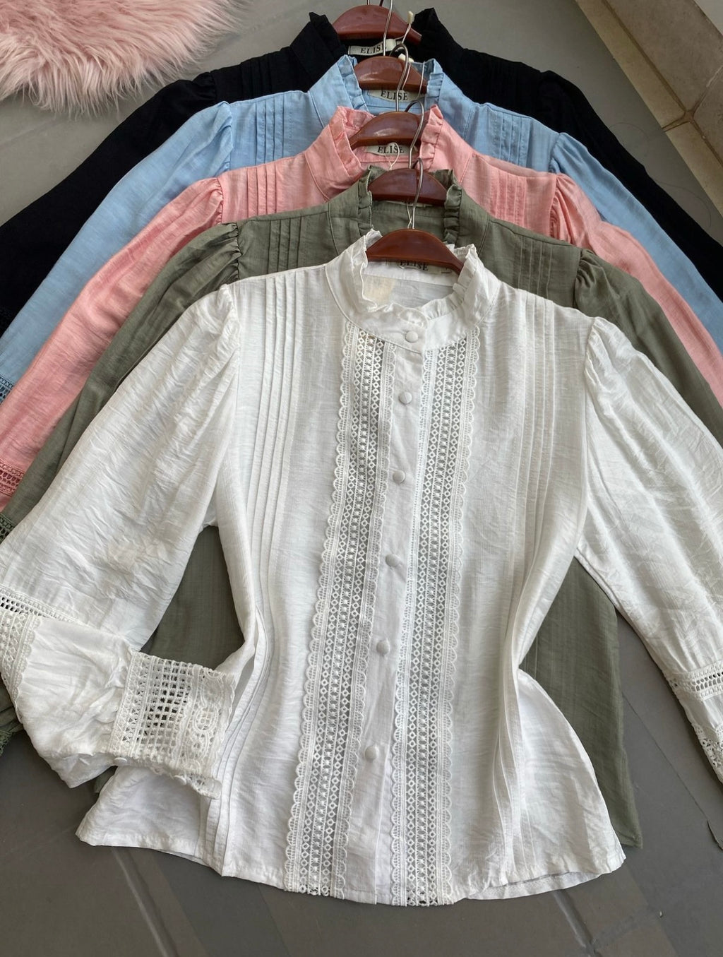 CAMISA KLOE | LINHO COM GUIPIR