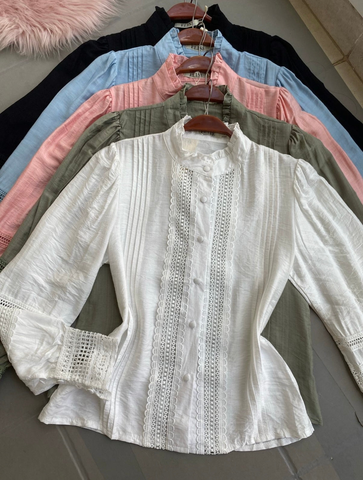 CAMISA KLOE | LINHO COM GUIPIR