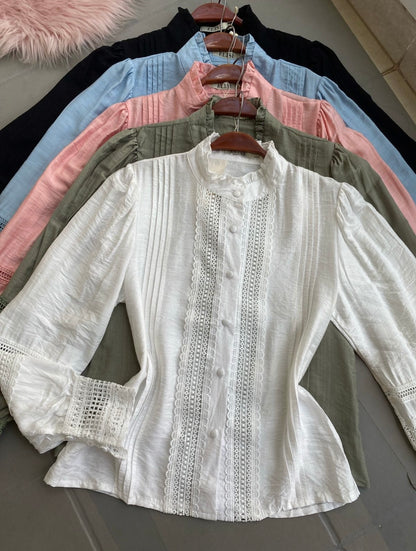 CAMISA KLOE | LINHO COM GUIPIR