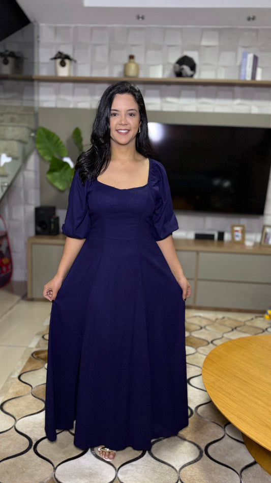 VESTIDO OLÍVIA AZUL