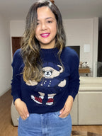 BLUSA TRICÔ URSO
