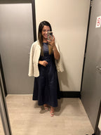 VESTIDO MIDI GRISELA | COURO SOFT