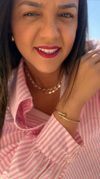 CAMISA POSITANO LISTRAS ROSA
