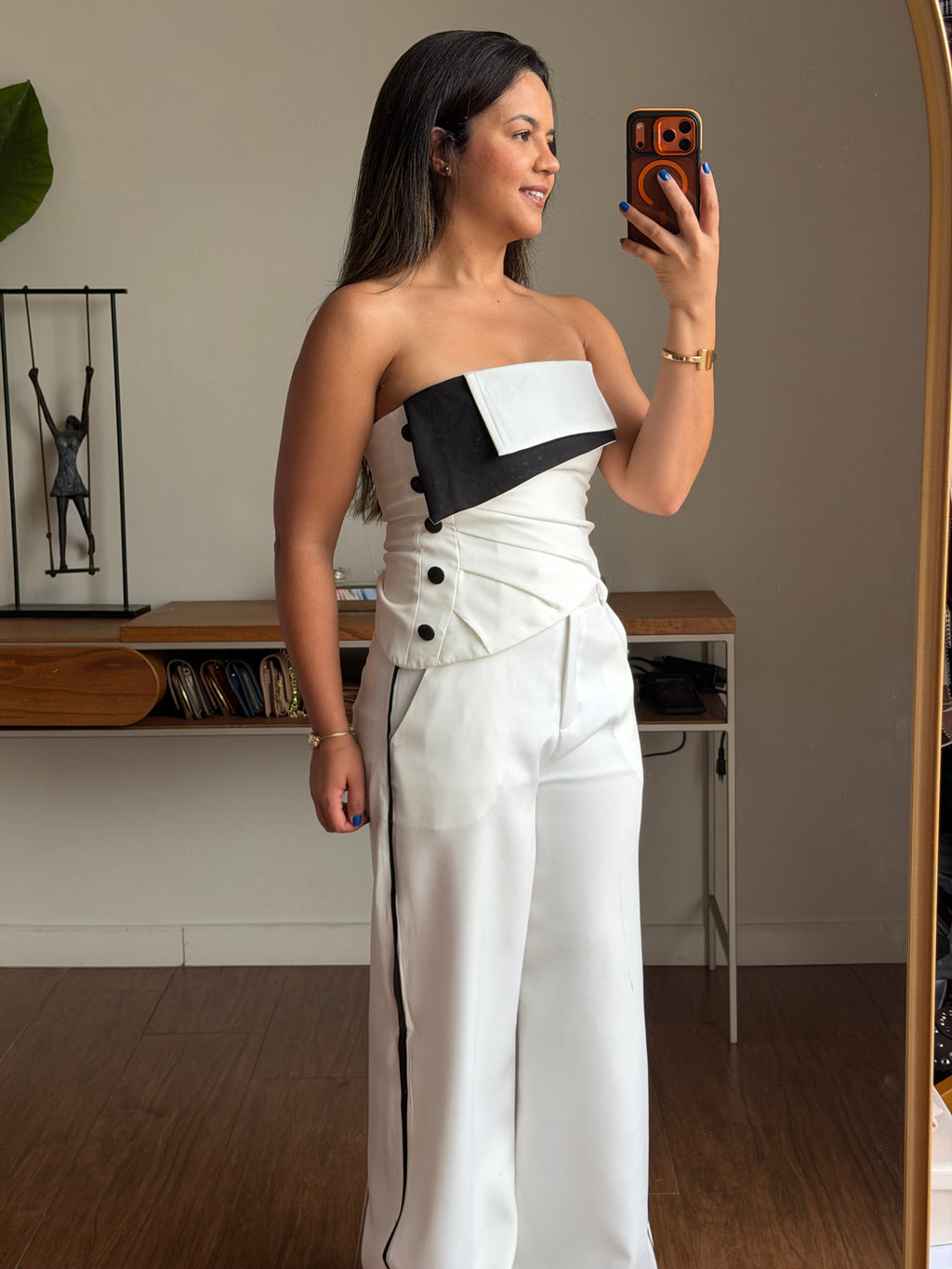 CONJUNTO BICOLOR VALENTINA