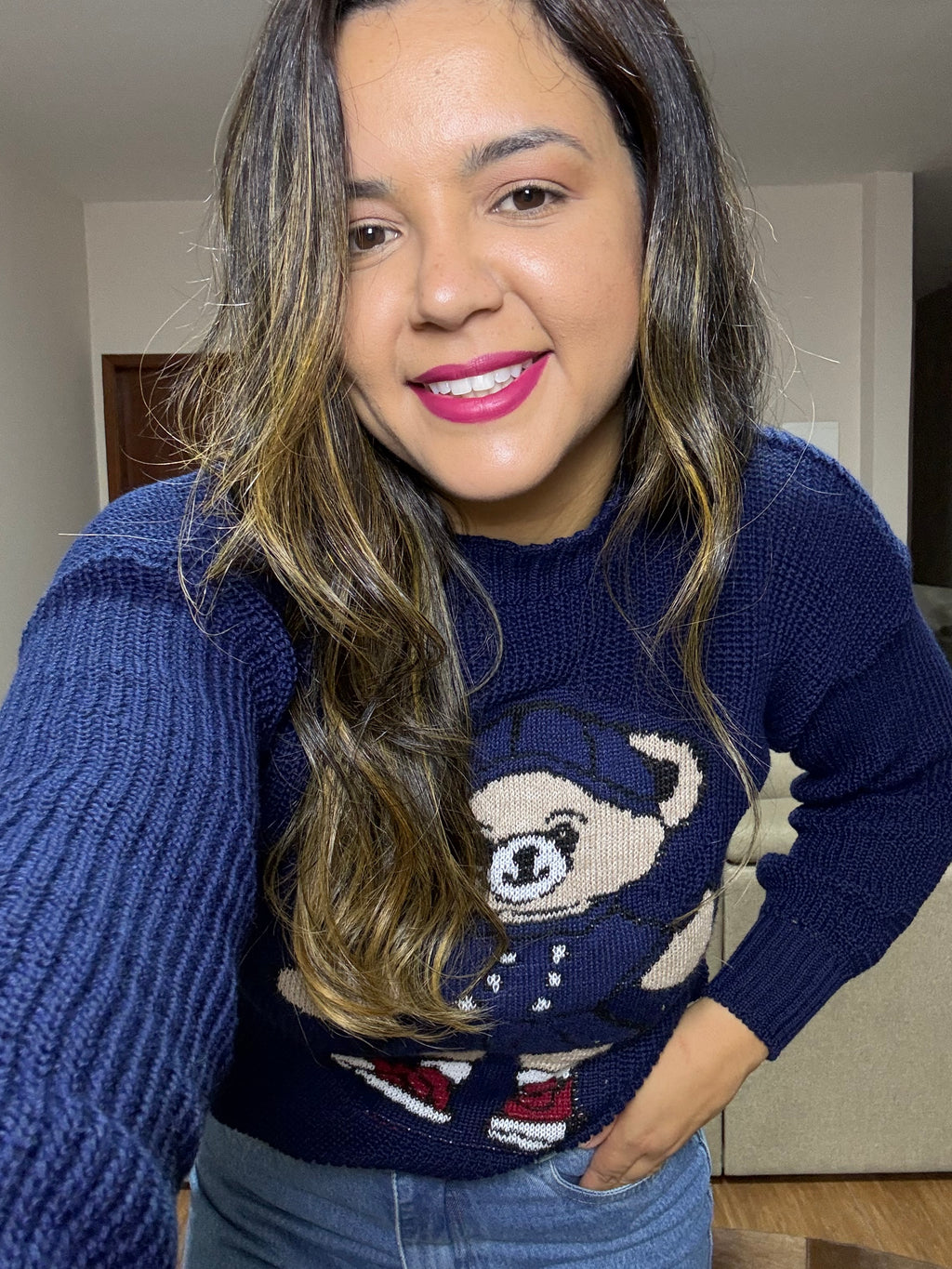 BLUSA TRICÔ URSO