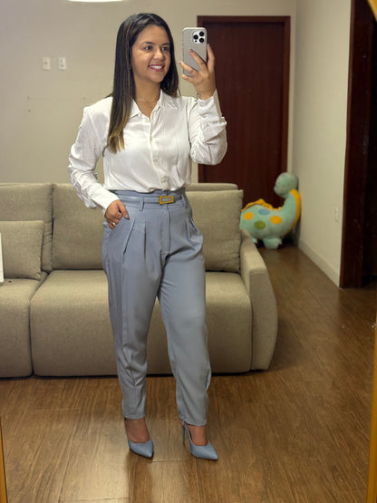 CALÇA ESTEFANY EM ALFAIATARIA