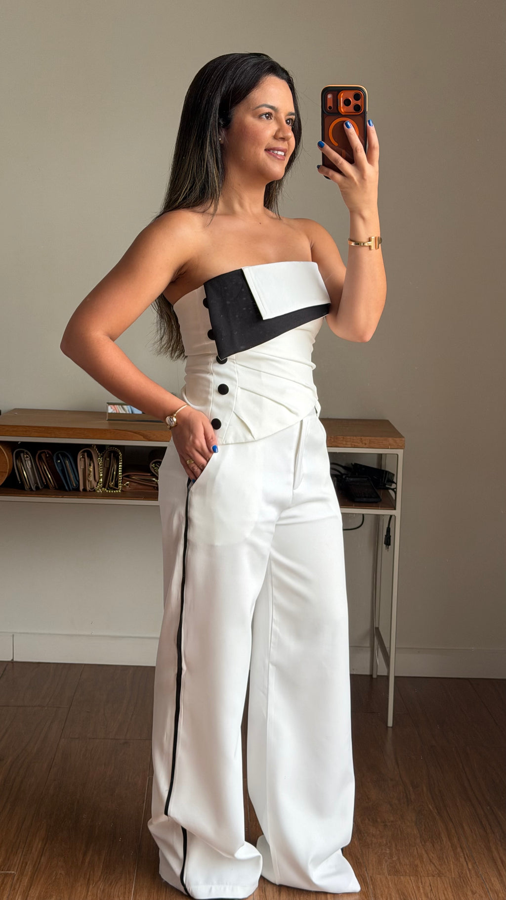 CONJUNTO BICOLOR VALENTINA