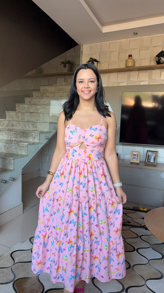 VESTIDO MAJILI ROSA