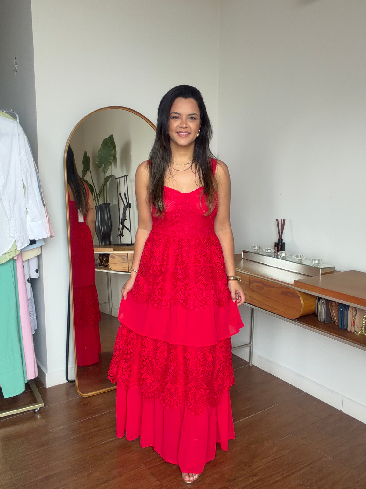 VESTIDO PATHY VERMELHO