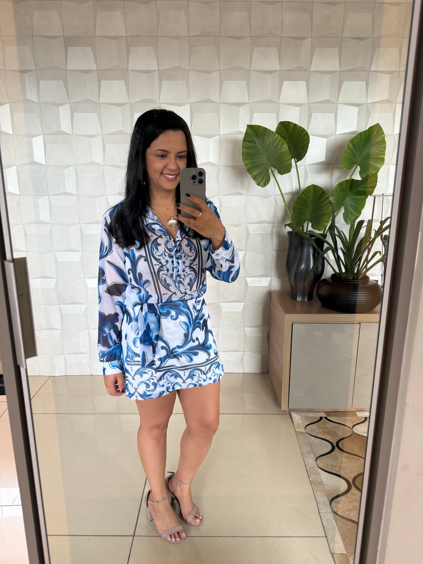 CONJUNTO SANTORI AZUL