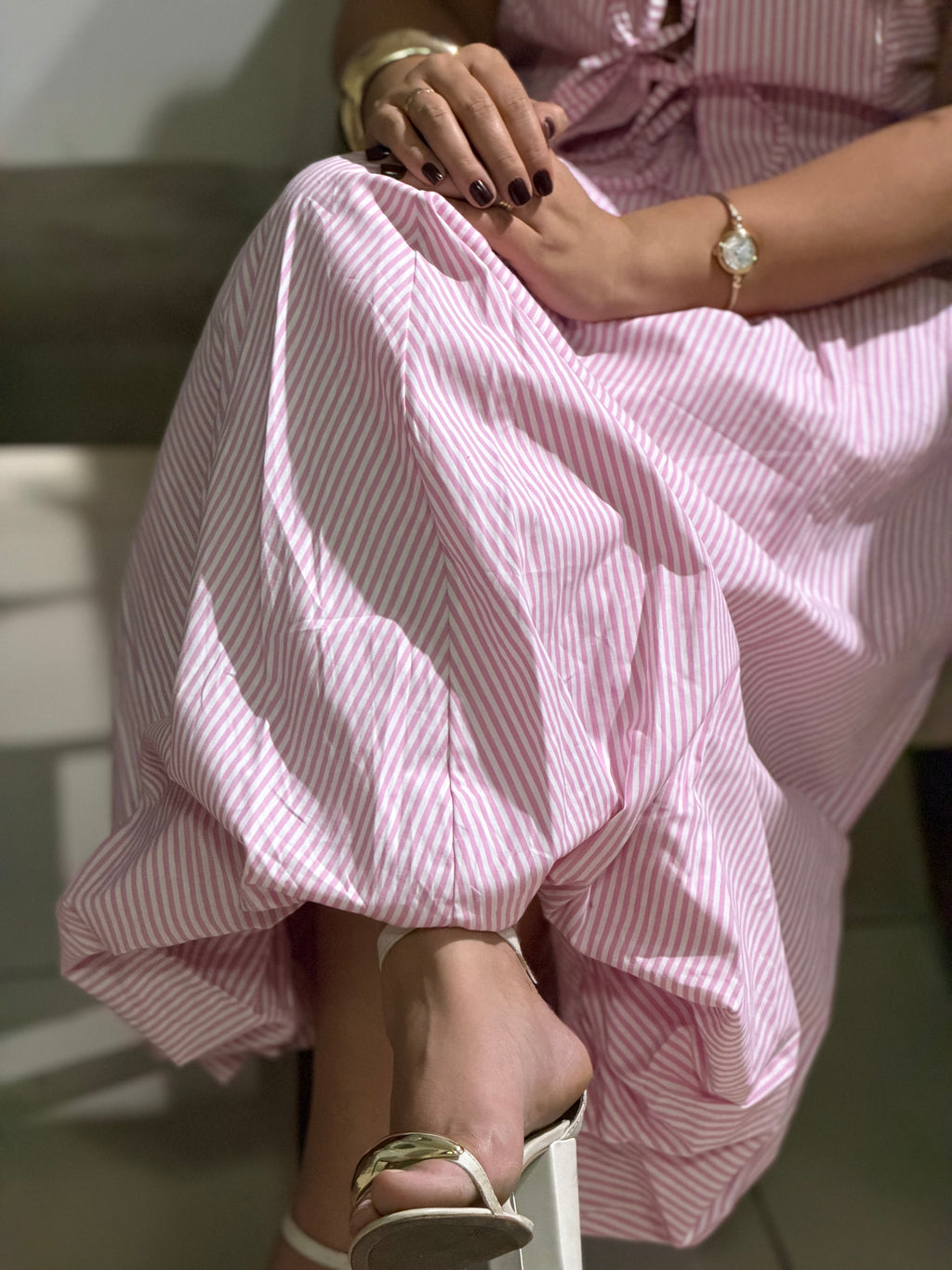 CONJUNTO LAVINIA BALONÊ LISTRADO