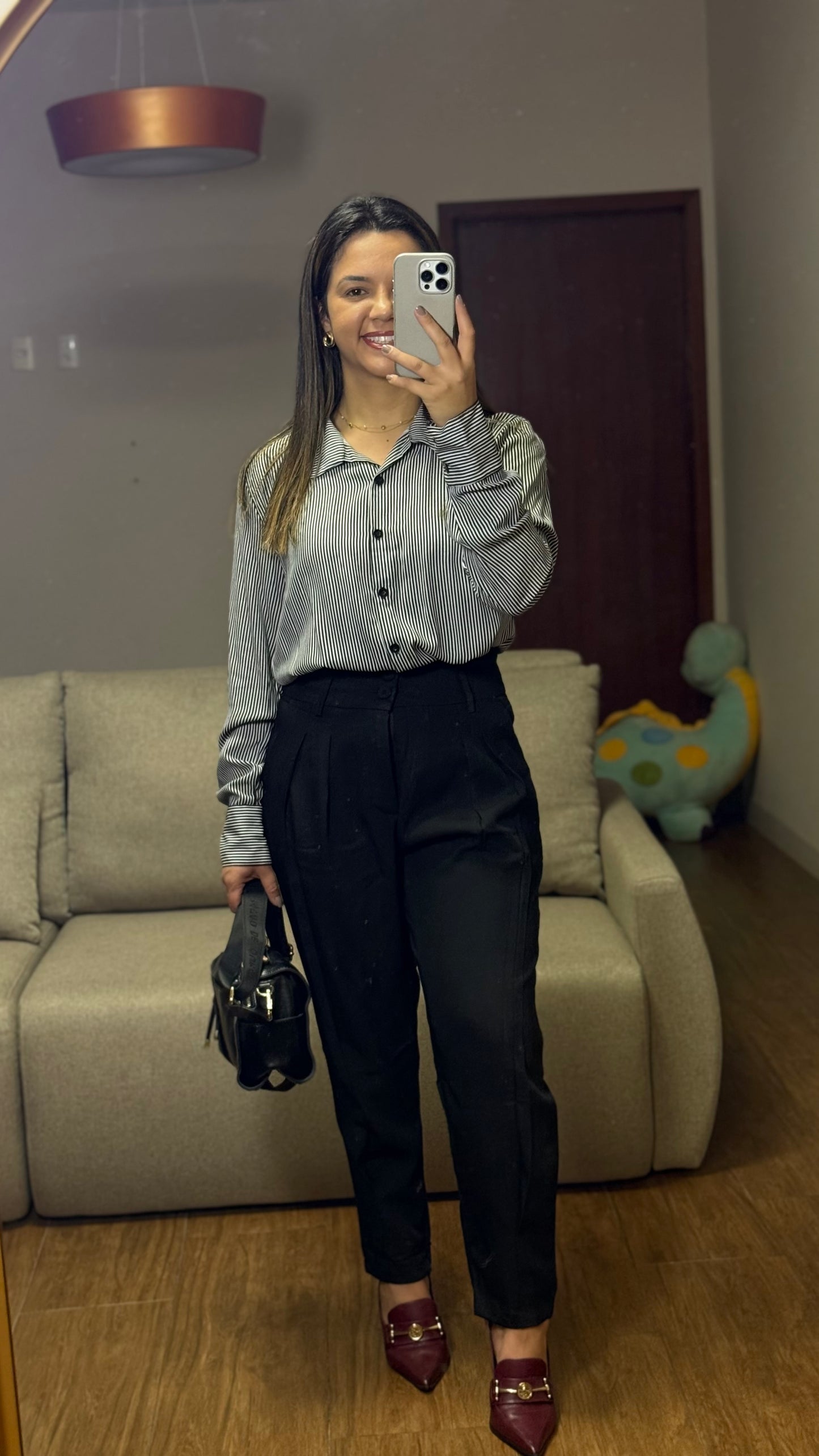 CALÇA ESTEFANY EM ALFAIATARIA