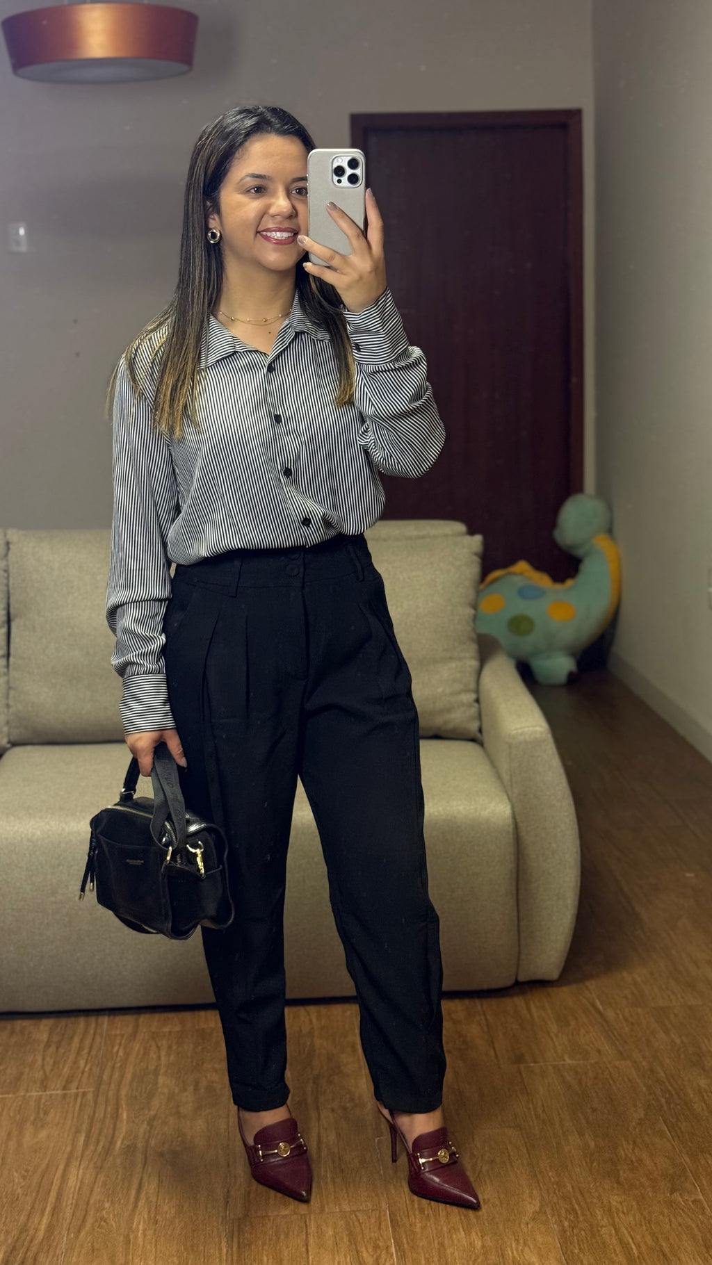 CALÇA ESTEFANY EM ALFAIATARIA