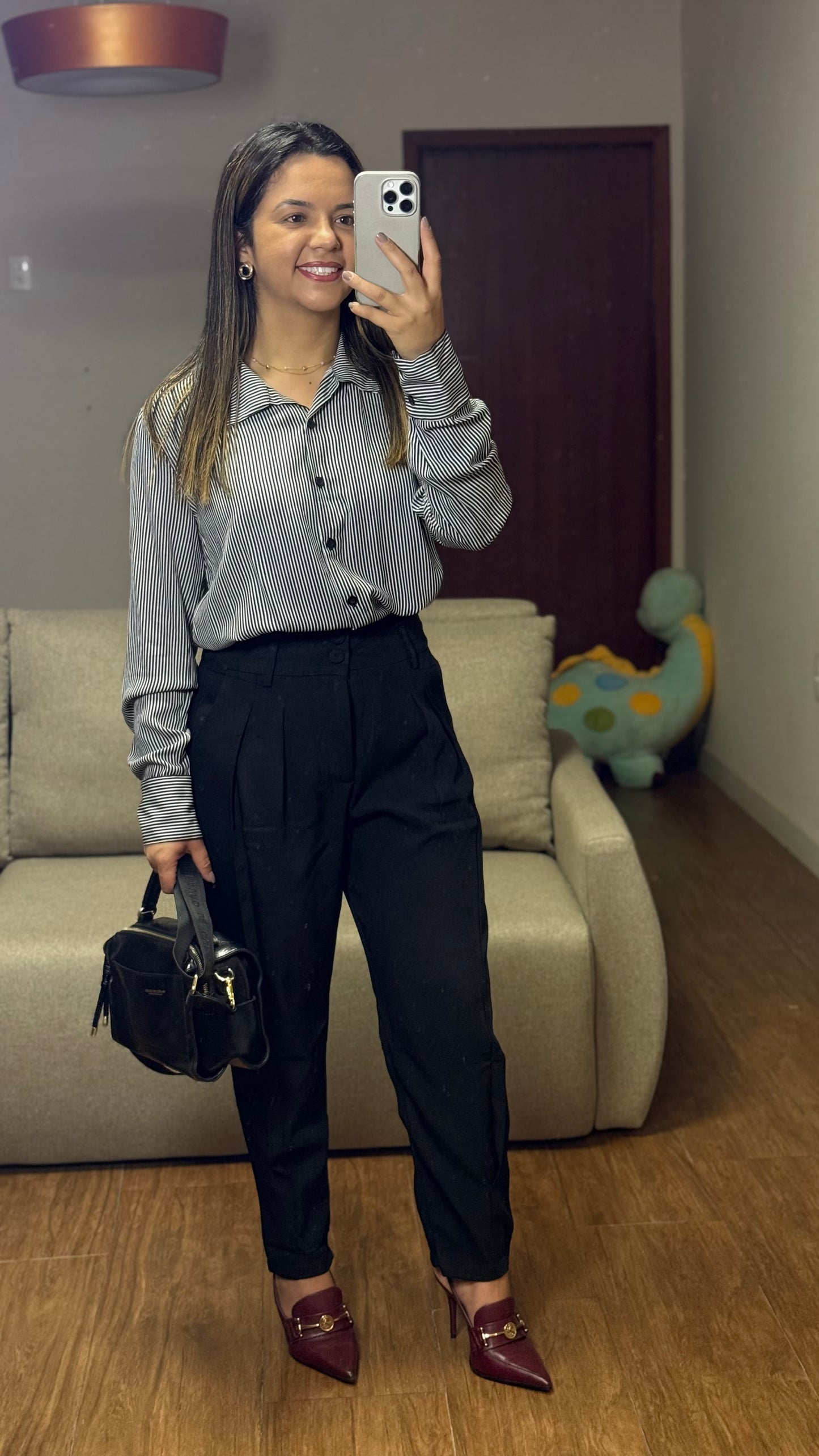 CALÇA ESTEFANY EM ALFAIATARIA