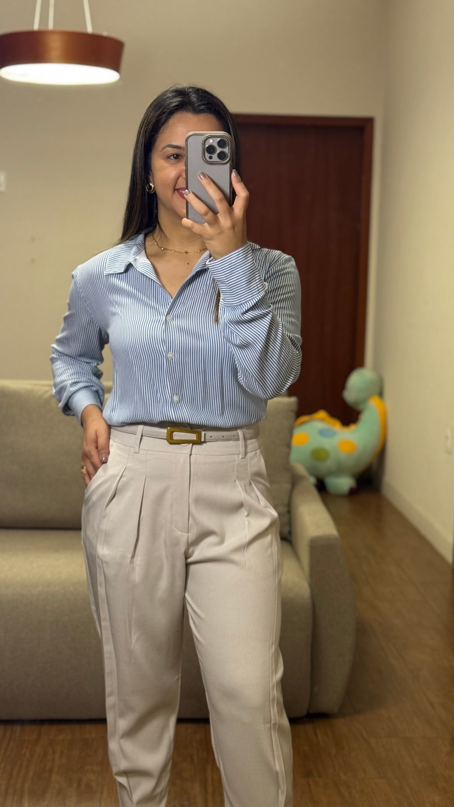 CALÇA ESTEFANY EM ALFAIATARIA