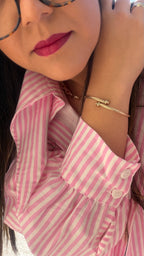 CAMISA POSITANO LISTRAS ROSA