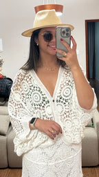 CONJUNTO RIVIERA EM RENDA GUIPIR