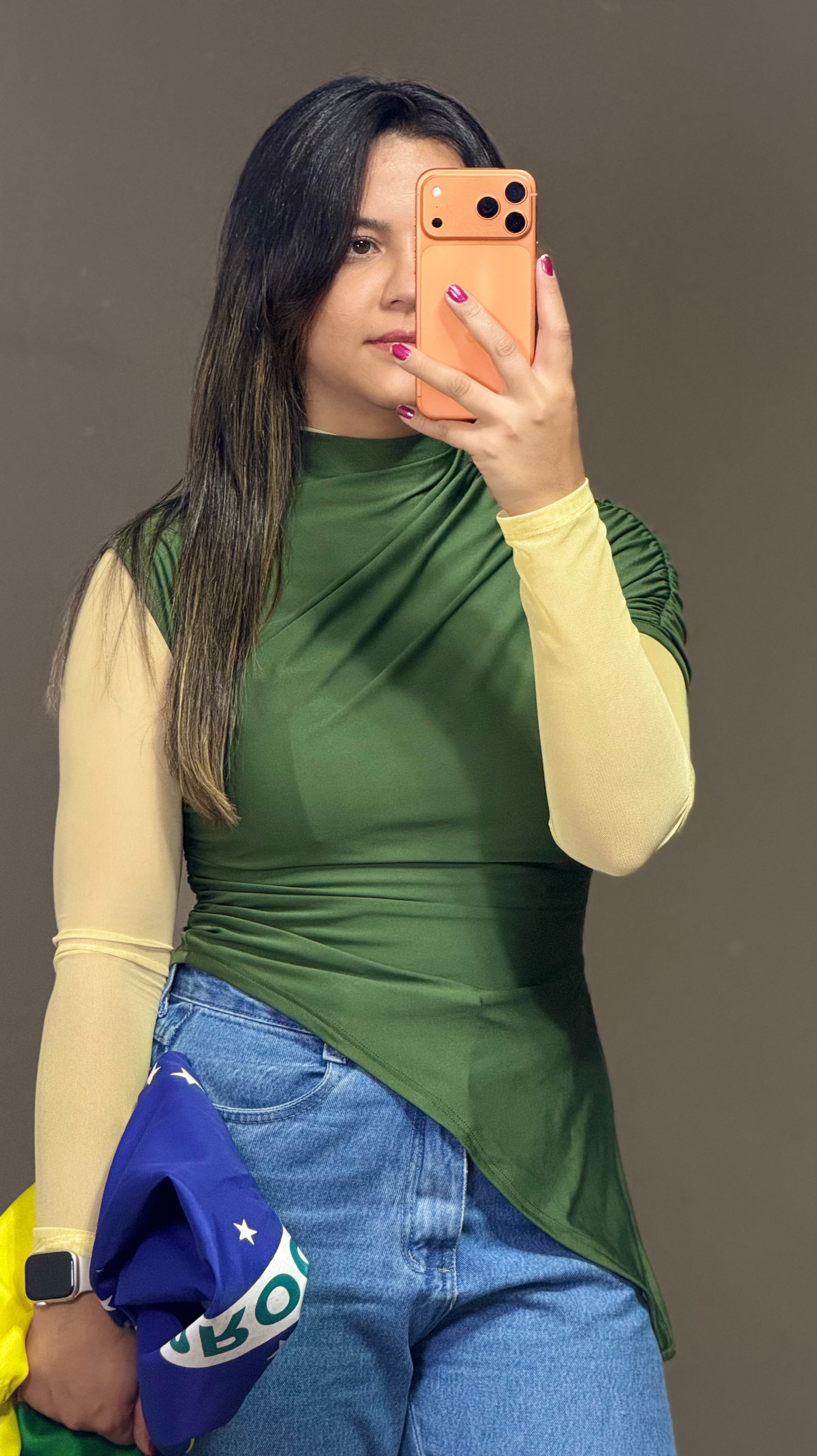 BLUSA ASSIMÉTRICA ZARA
