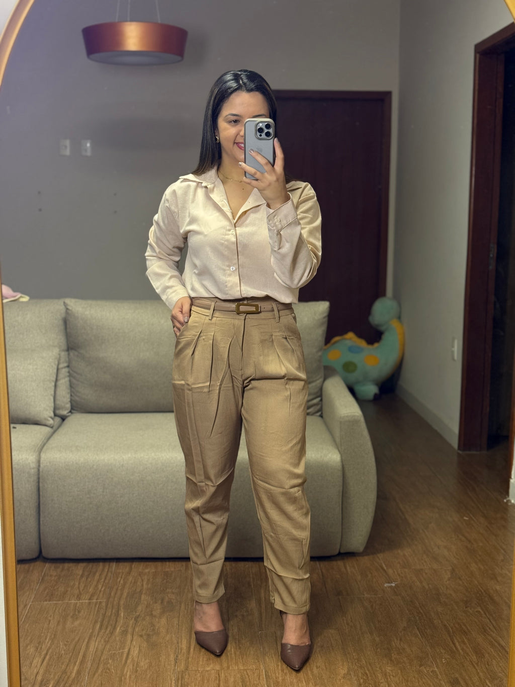 CAMISA ESTER EM LINHO