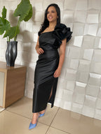 VESTIDO TALITA MIDI PRETO
