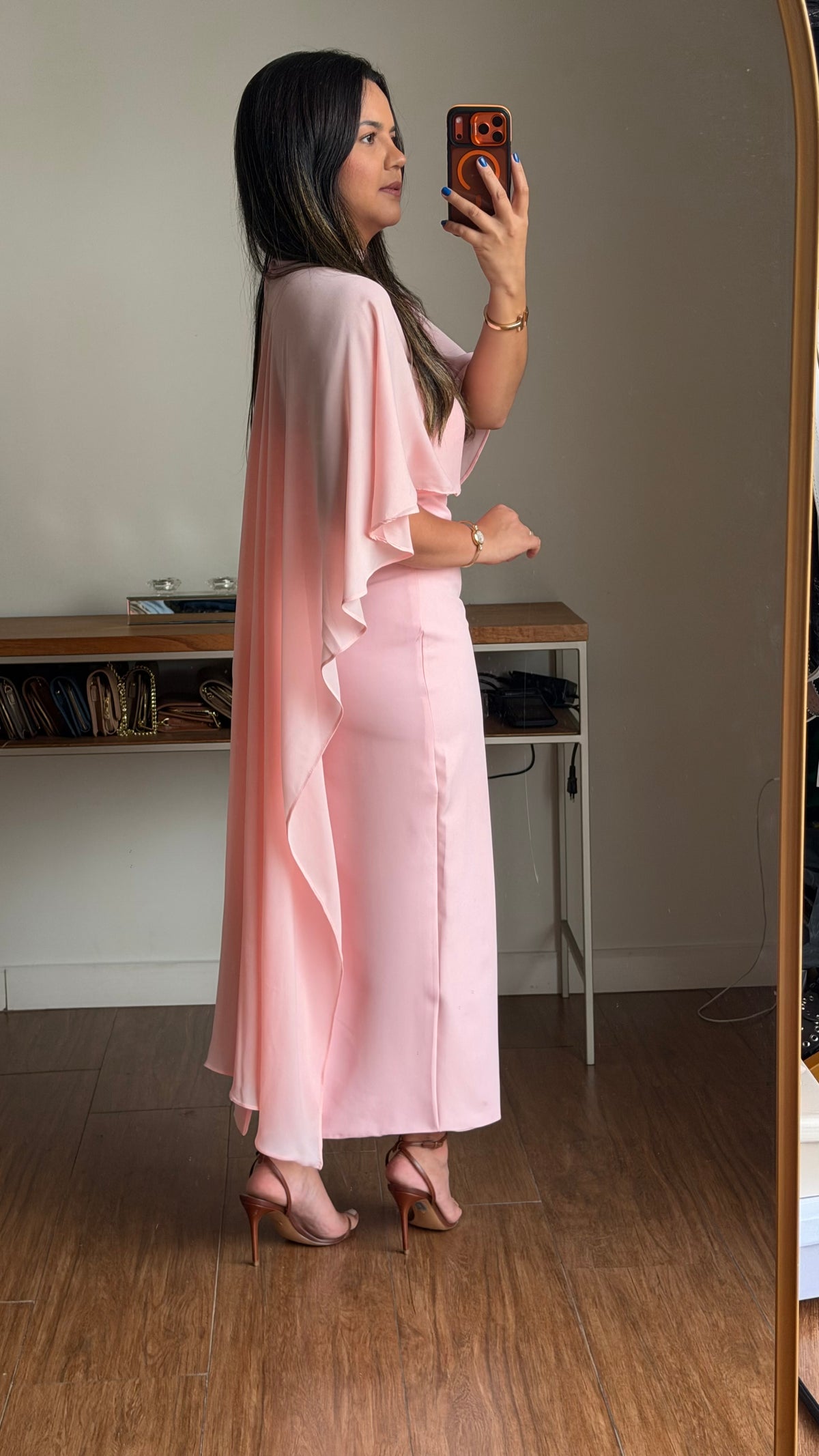 VESTIDO CAPA AMÉLIA ROSÊ