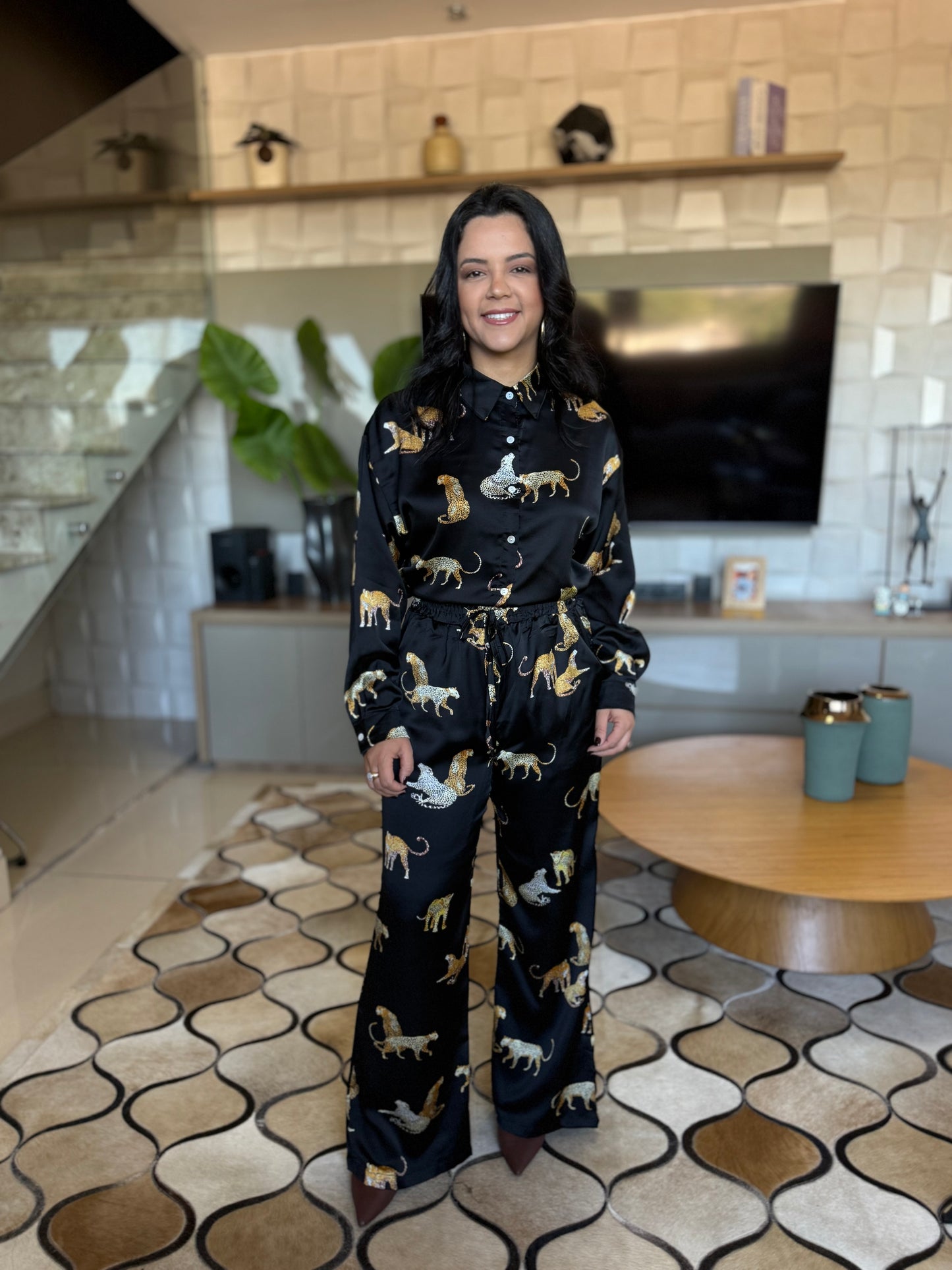 CONJUNTO SAFARI PRETO