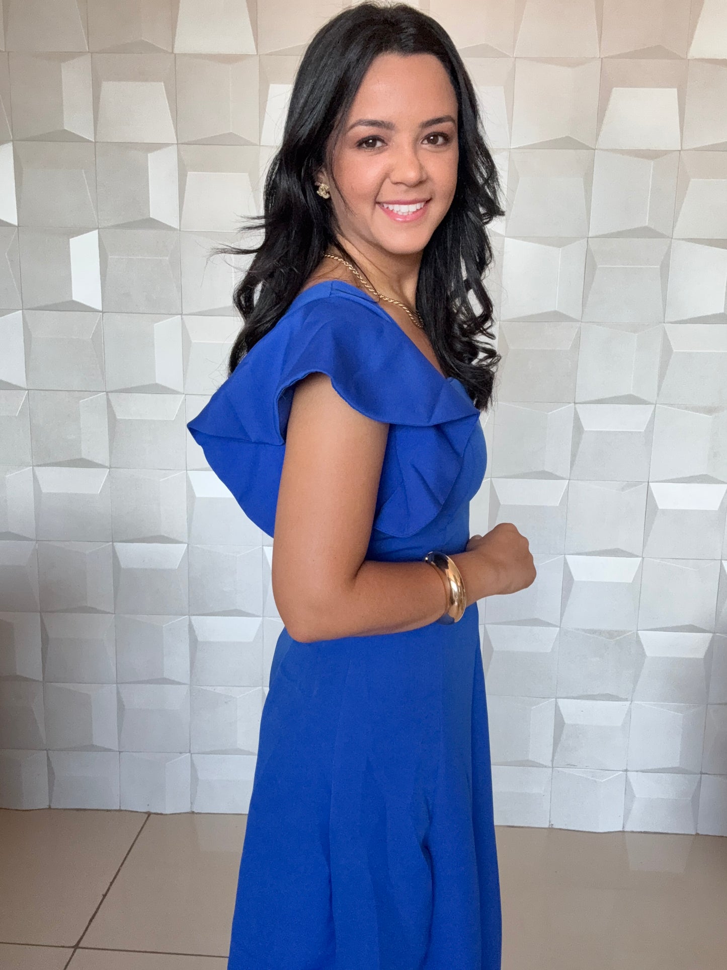 VESTIDO SANDY AZUL BIC
