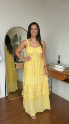 VESTIDO PATHY AMARELO