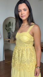 VESTIDO PATHY AMARELO